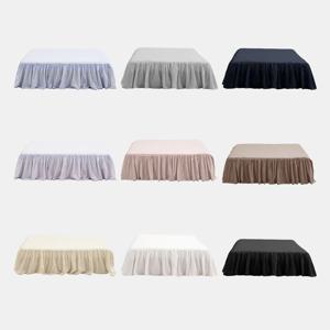 에브리데이 플랜지디테일 60수 코튼 베드스커트 (3 SIZES, 9 COLORS)