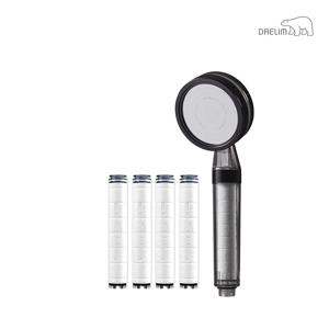 대림 디클린 멀티필터 샤워기 + 항균 플러스 리필필터(4개입) SET