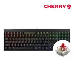 MX2.0S RGB 풀배열 유선 기계식 키보드 블랙, 적축