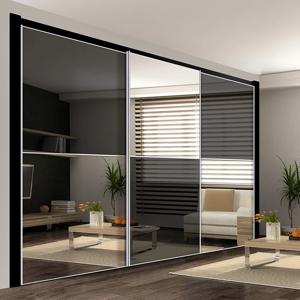 SL투톤 미러(흑경&은경) 슬라이드장 -1자(30cm)