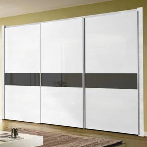 SL화이트 듀오 하펜 미러(흑경) 슬라이드장 -1자(30cm)