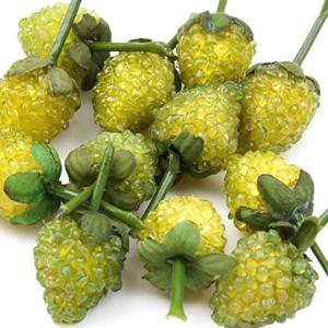 산딸기 모형 라즈베리 그린 4.5cm 12개 과일모형