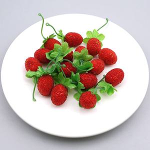 복분자 모형 산딸기 라즈베리 레드 2.5cm 15개 과일모형