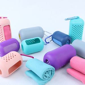 아쿠아 스포츠 쿨 타올 냉감 아이스 쿨링 휴대용 스카프 머플러 등산 러닝 크로스핏 타월