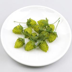 산딸기 모형 라즈베리 그린 2.7cm 12개 과일모형