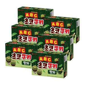 ABC 초코쿠키 말차 130g x6개