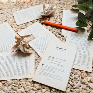 빈티지 영문 도서 원서 데코 페이퍼 감성 촬영 소품