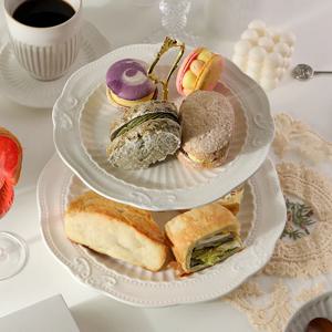 블랑쉬 애프터눈티세트 디저트접시 2단 (CRD0020)
