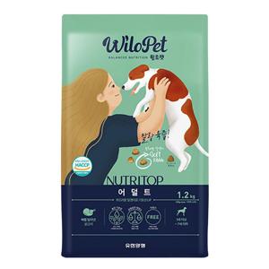 뉴트리탑 윌로펫 어덜트 1.2kg
