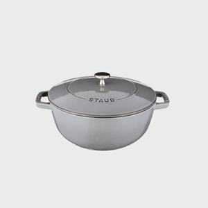 아시아볼 18cm 그레이 ST1731818 (꼬깔손잡이 증정)