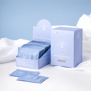 휴대용 손소독티슈 개별포장 2박스 (총 60매입)