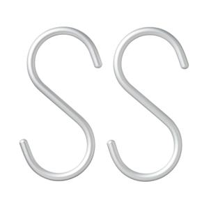 알루미늄합금 S자 후크 M (2개입)
