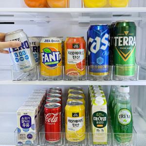 1+1 자동 음료수 트레이 편의점 냉장고 캔 디스펜서