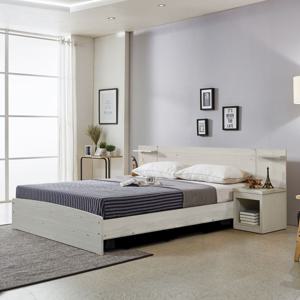 루멘 PVC 헤드형 침대+독립 매트리스 S/SS/D/Q