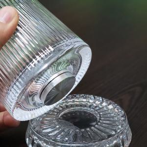 리퍼브)위스키잔 돌돌이 회전글라스 받침포함 254ML 언더락 칵테일 양주 크리스탈