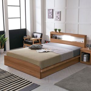 브리제 LED 헤드형 침대 프레임 (매트리스 선택) SS/Q