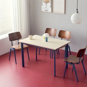 ON 에스테 4인 LPM 철제테이블 1200 2 color