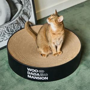 고양이 빅사이즈 원형 스크래쳐