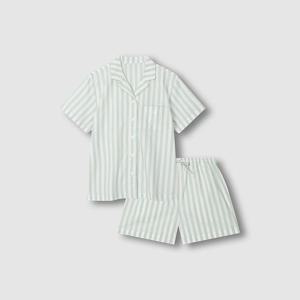 여 60수 코튼 3부 파자마 세트 (4 sizes)(5 colors)