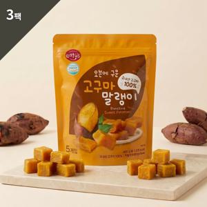 100% 국내산 이더스 오븐에 구운 고구마 말랭이 400g (80g x 5개입) 3팩