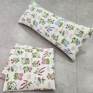 30x70 야생화 베개커버 낮은베개 긴베개 커버 (솜별도)