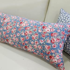 30x70 엔틱로즈 베개커버 낮은베개 긴베개 커버 (솜별도)