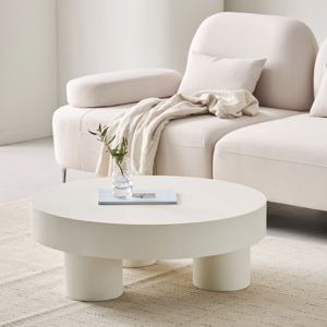 룬 샌드스톤 거실 소파 테이블 사이드 좌식 낮은 테이블 국내제작 600/900/1200