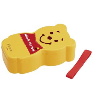 푸 입체 슬림 1단 밴드 도시락 귀여운 캐릭터 도시락통 소풍 런치박스