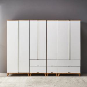 밀란 UV 2600 장롱세트1 장농 옷장 투서랍 이불장