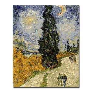 DIY 명화그리기 (3+1) 풍경 (40x50cm) L50_고흐의 싸이프러스나무가 있는길
