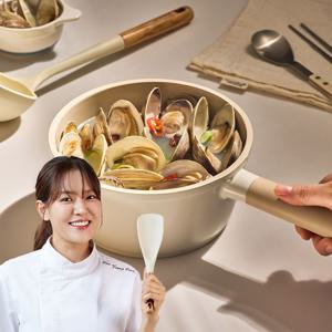[최대20%쿠폰+10%네이버] 국내생산 인덕션 세라믹 편수냄비 18cm