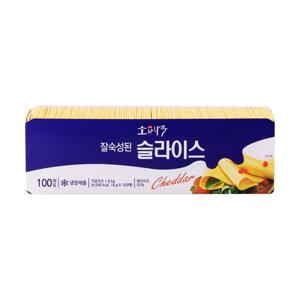 소와나무 슬라이스 치즈2 1.8Kg (100매)