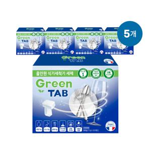 그린탭 올인원 식기세척기 세제 타블렛 30개입X5개