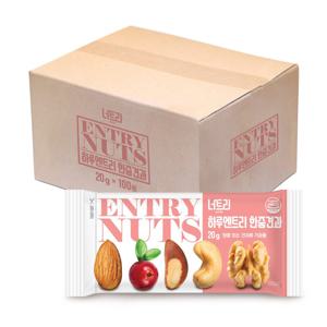 너트리 하루엔트리 하루한줌견과 실속선물세트 100개(벌크)