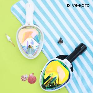 다이비프로 익스트림 풀페이스 스노쿨링 마스크 UV차단
