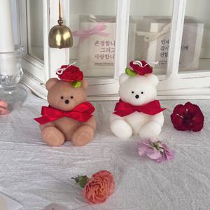 선물포장/카네이션 곰돌이 캔들 어버이날 스승의날 가정의달 감사 선물 답례품