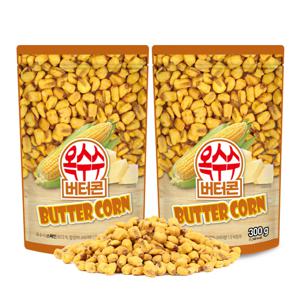 허니버터맛콘스낵 옥수수 버터콘 300g+300g