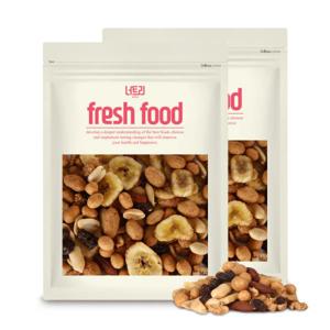 너트리 믹스너트 7종 1kg + 1kg 땅콩믹스