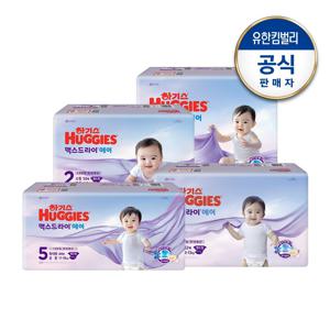 2026년형 NEW 맥스드라이 에어 밴드/팬티 기저귀 1~7단계 1박스