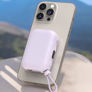 맥세이프 유무선 대용량보조배터리 미니 아이폰 애플워치 갤럭시 5000mAh