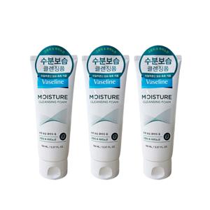 바세린 모이스처 클렌징폼 150ml x 3개