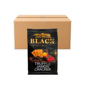 블랙 트러플 하몽 소다 크래커 294g x 12개 개별포장 홈파티 캠핑간식