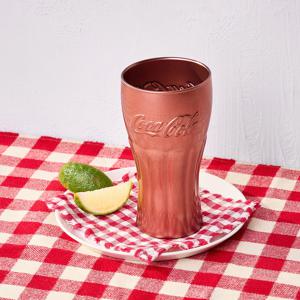 코카콜라 미러 텀블러 370ml 브론즈