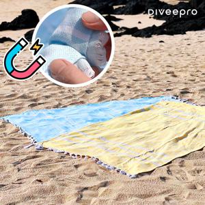 다이비프로 마그네틱 자석 고정 비치타월 특대형 100x180cm