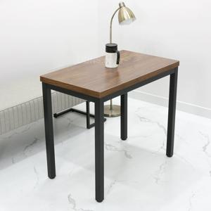 1인용 학원 책상 800 x 500 튼튼한 일자형 슬림 조립식 철제 데스크 800500