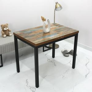 40각 철제 조립식 서재 공부방 학새용 노트북 책상 겸용 테이블 900 x 550