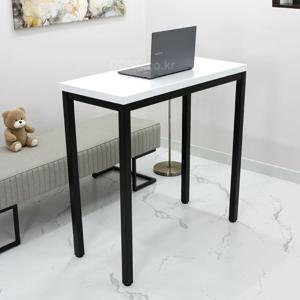 작은 4인용 홈빠 아일랜드 카페 식탁 테이블 900 x 450 높이 맞춤 가능 H986