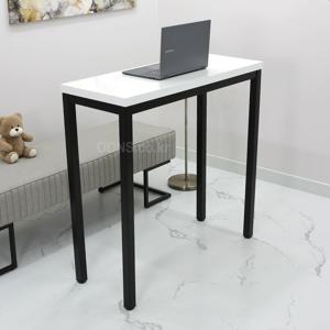 고정형 높이 986 서서 일하기 폭이 좁은 기다란 슬림 스탠딩 책상 1000 x 400