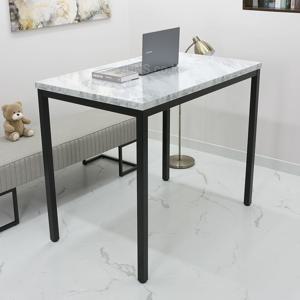 간편 조립형 철제 다리 홈 바 4인용 식탁 1000 x 700 H986 싱크대 테이블