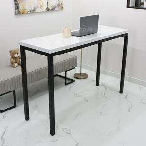 폭이 좁은 쇼윈도 창가 키 높이 6인용 테이블 1600 x 450 카페 홈바 식탁 H986